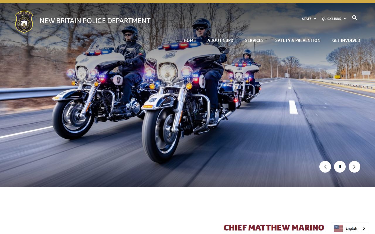 Hartford County arrest search New Britain Police Department homepage